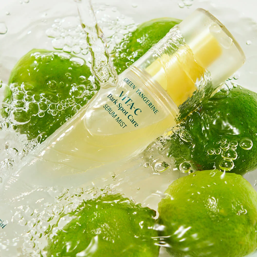 Двухфазный витаминный мист для сияния кожи Goodal Green Tangerine Vita C Dark Spot Care Serum Mist