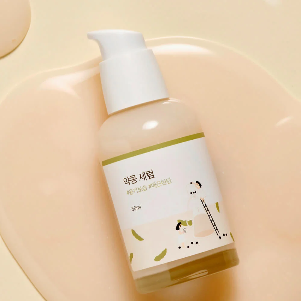 Питательная сыворотка с чёрной соей и комплексом витаминов B Round Lab Soybean Serum