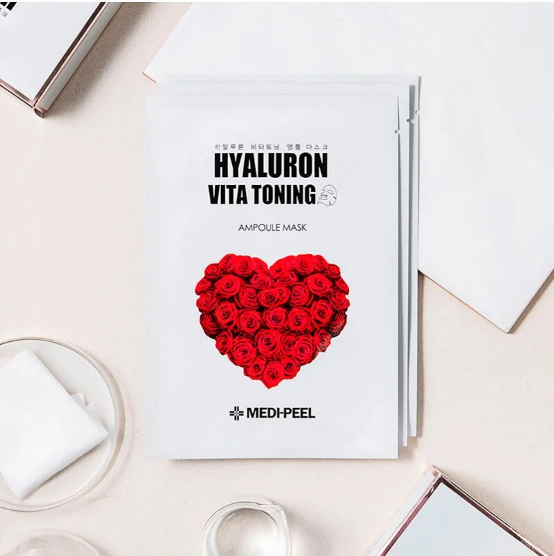 Тонизирующая тканевая маска с пептидами Medi-Peel Vita Toning Ampoule Mask
