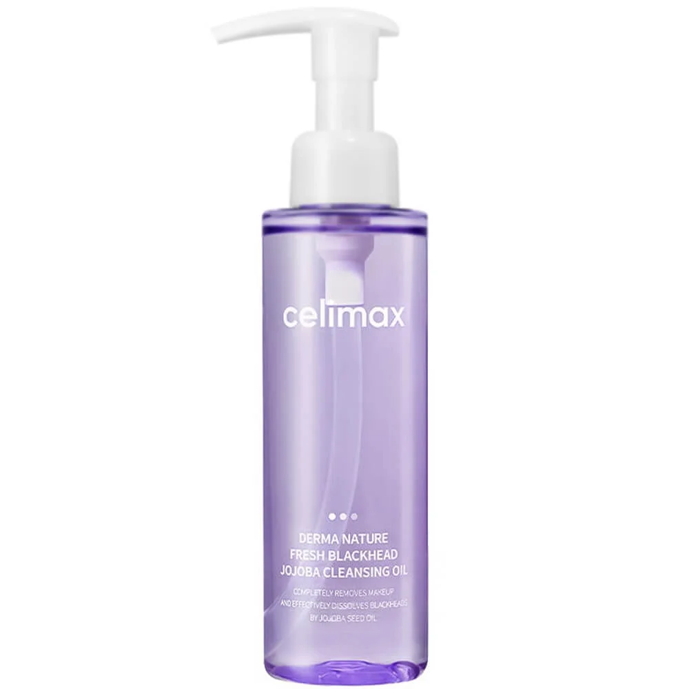 Гидрофильное масло от чёрных точек Celimax Derma Nature Fresh Blackhead Jojoba Cleansing Oil
