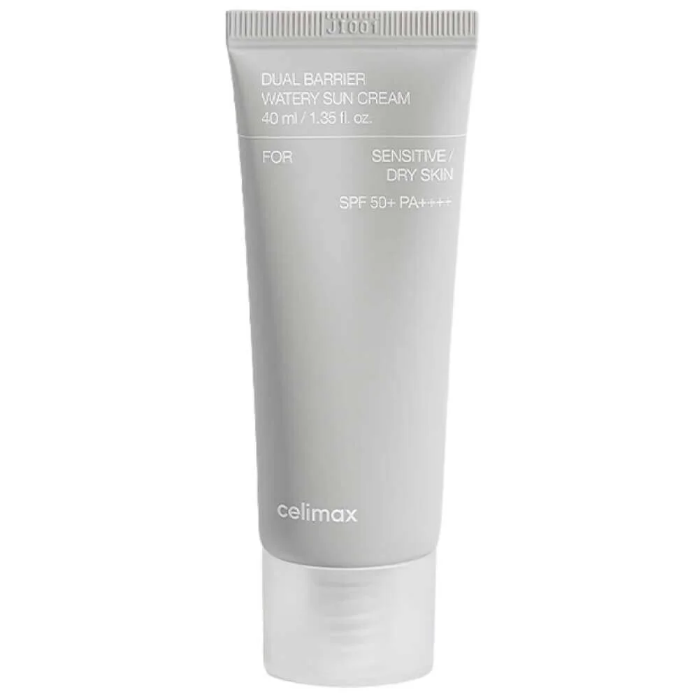 Солнцезащитный крем с комплексом церамидов Celimax Dual Barrier Watery Sun Cream SPF50+PA++++