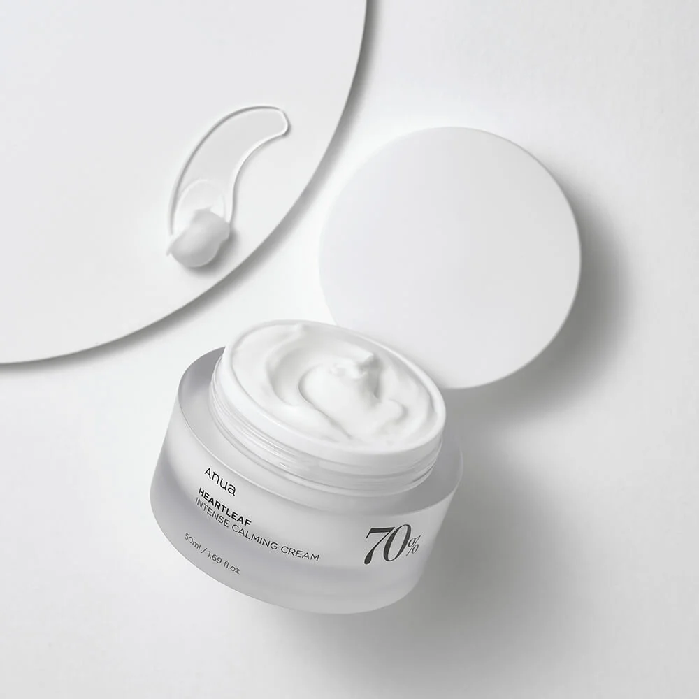 Интенсивный барьерный крем на основе хауттюйнии Anua Heartleaf 70% Intense Calming Cream