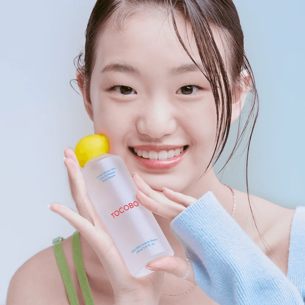 Кислотный тоник-эксфолиант с экстрактом лимона Tocobo AHA BHA Lemon Toner
