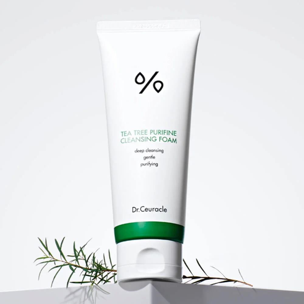 Мягкая очищающая пенка с чайным деревом Dr.Ceuracle Tea Tree Purifine Cleansing Foam
