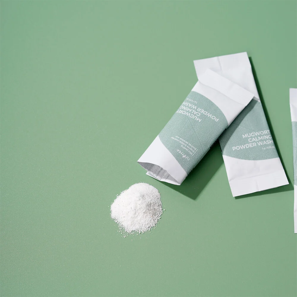 Энзимная пудра с полынью в саше IsNtree Mugwort Calming Powder Wash