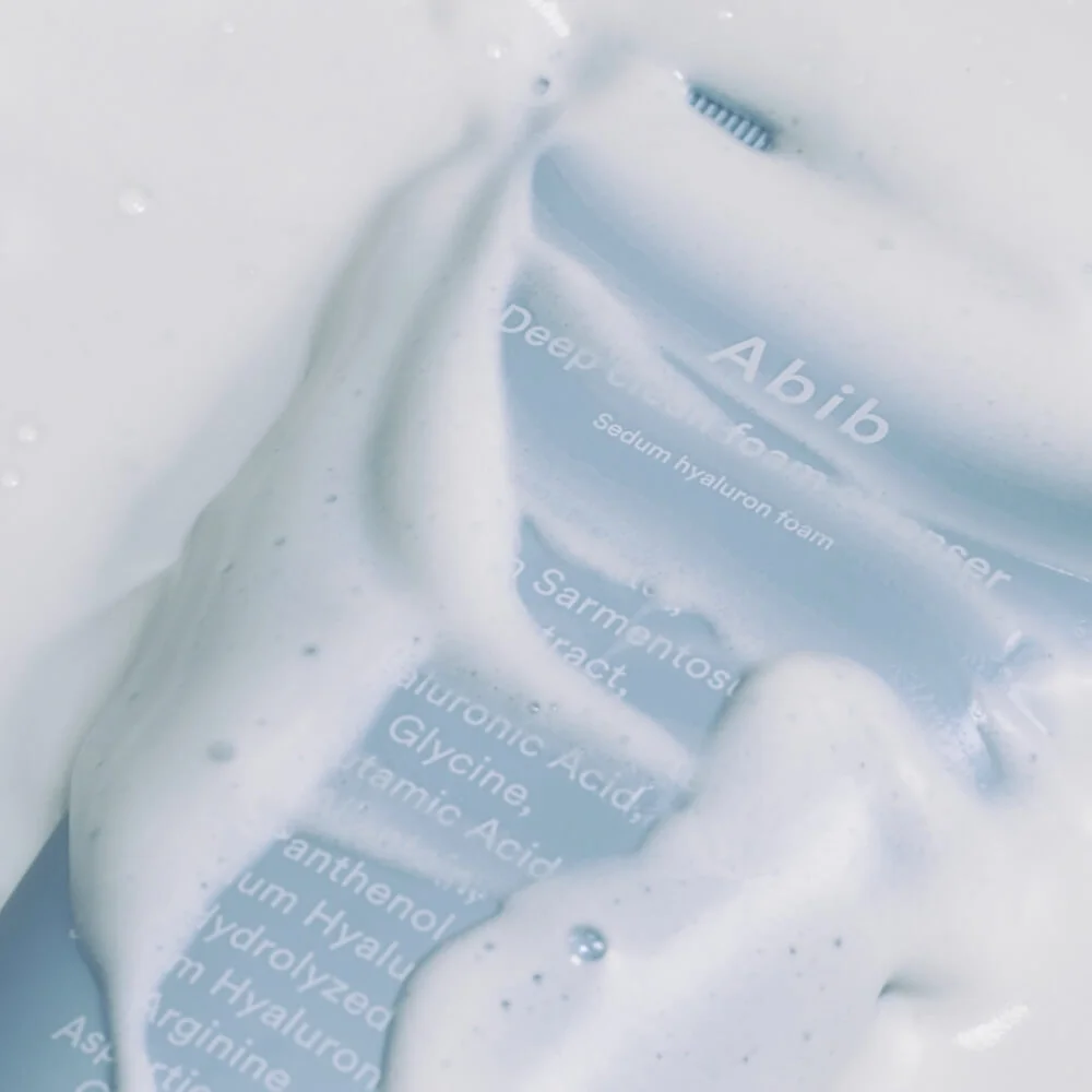 Глубокоочищающая пенка с гиалуроновой кислотой Abib Deep Clean Foam Cleanser Sedum Hyaluron Foam