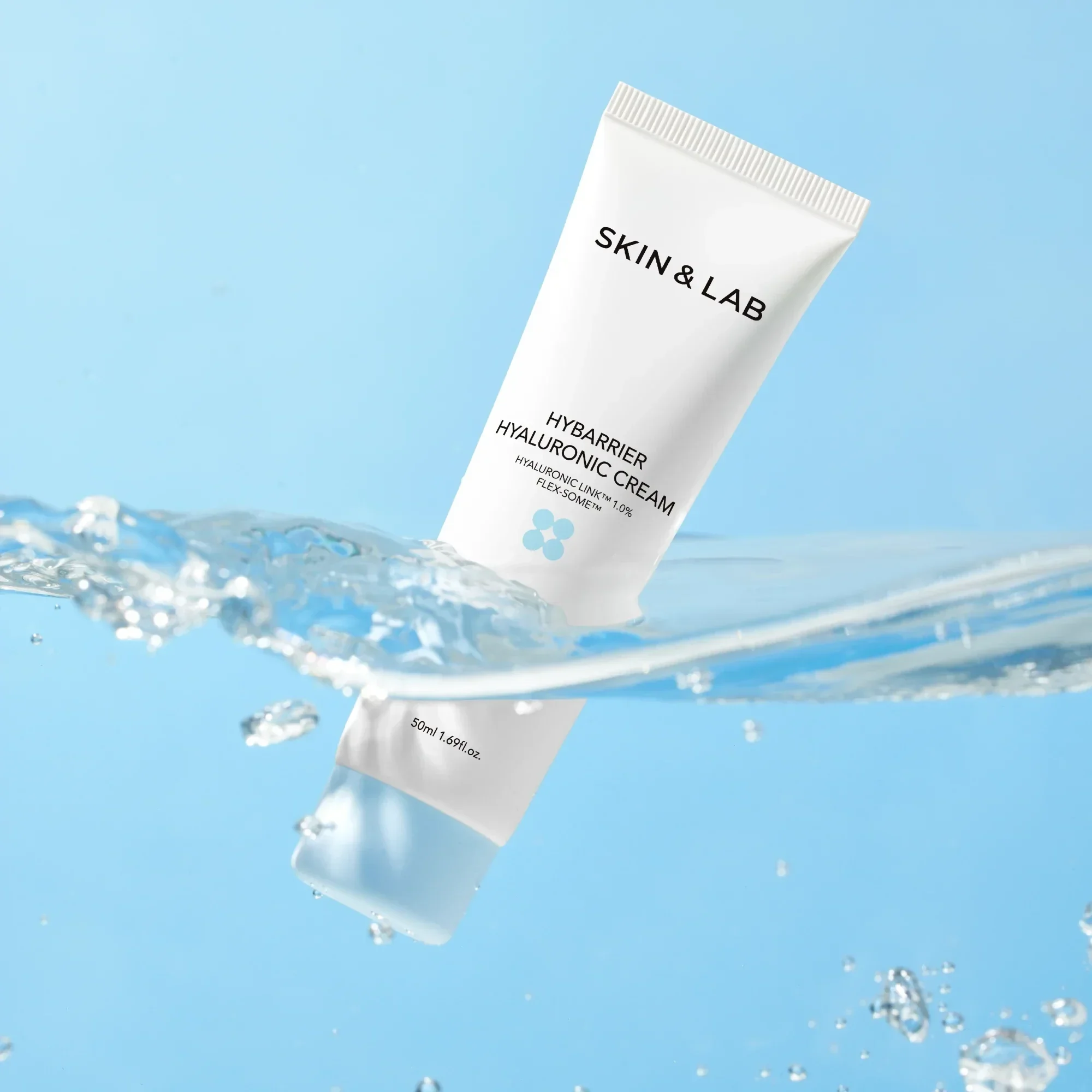 Лёгкий увлажняющий крем-гель SKIN&LAB Hybarrier Hyaluronic Cream