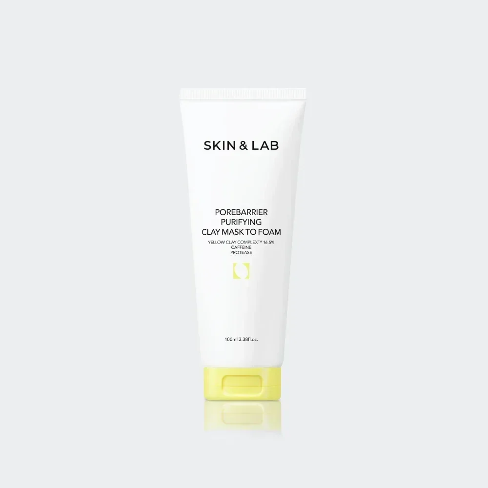 маска-пенка для глубокого очищения кожи Porebarrier Purifying Clay Mask To Foam