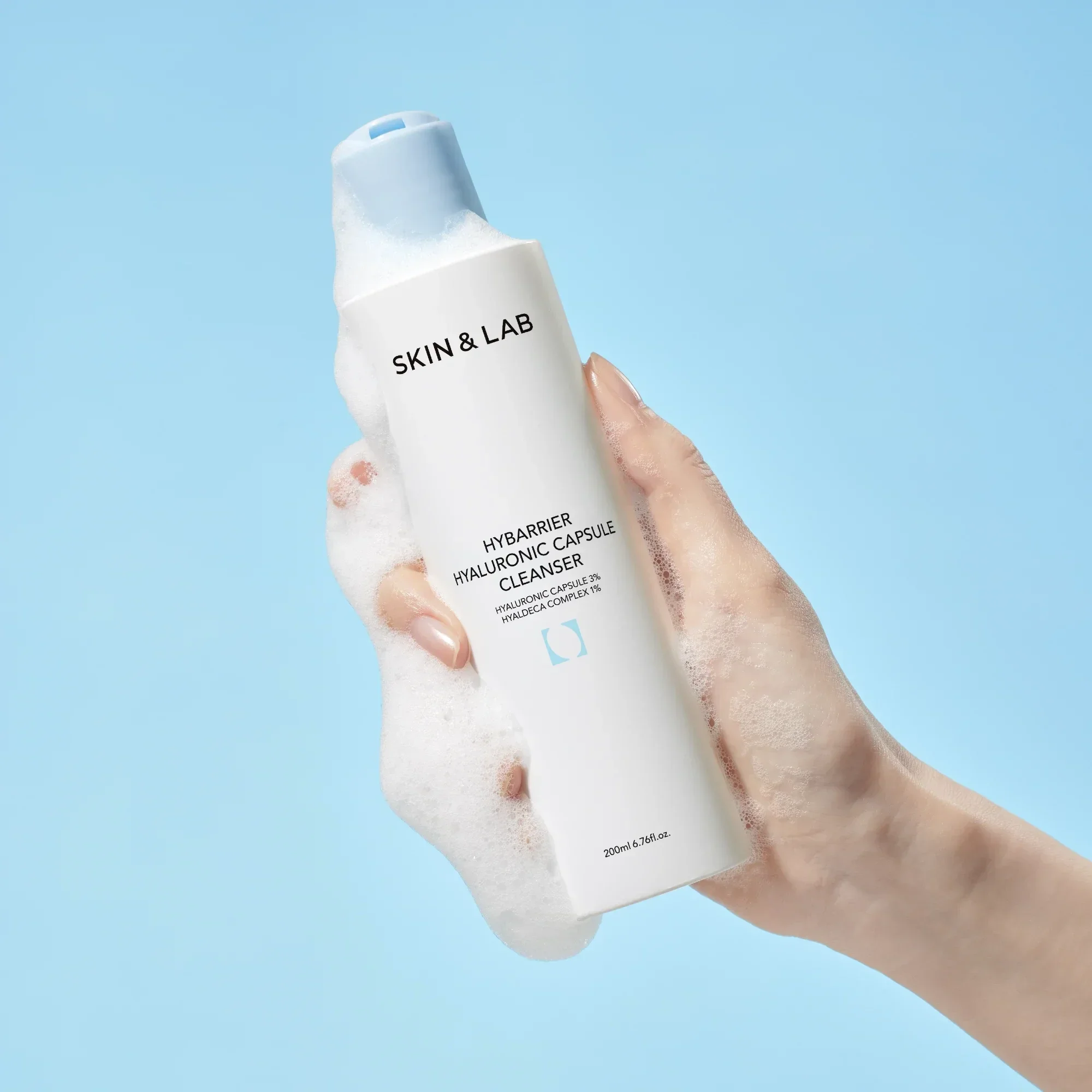 Капсульный увлажняющий гель для умывания SKIN&LAB Hybarrier Hyaluronic Capsule Cleanser