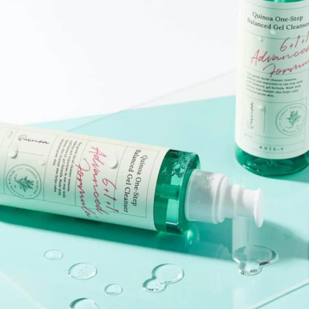 Универсальный очищающий гель с киноа AXIS-Y Quinoa One Step Balanced Gel Cleanser
