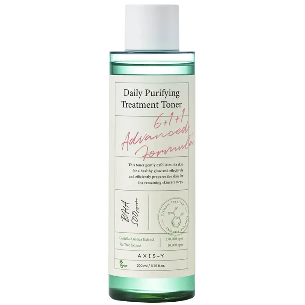 Тоник для проблемной кожи с центеллой и BHA-кислотой AXIS-Y Daily Purifying Treatment Toner
