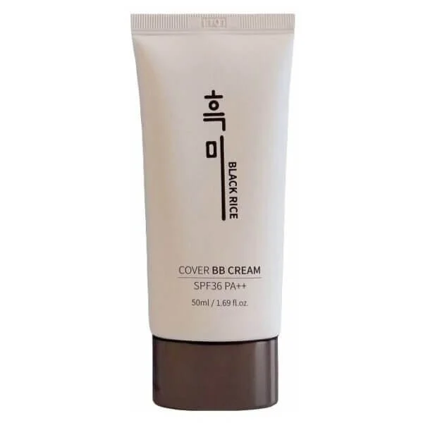 Увлажняющий BB-крем с экстрактом чёрного риса Black Rice Cover BB Cream SPF36 PA++