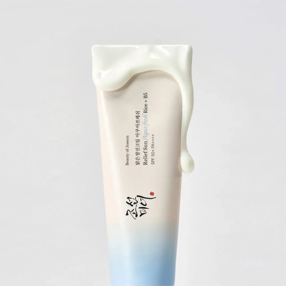Лёгкий солнцезащитный крем с пантенолом Beauty of Joseon Relief Sun Aqua-fresh Rice+B5 SPF50+ PA++++