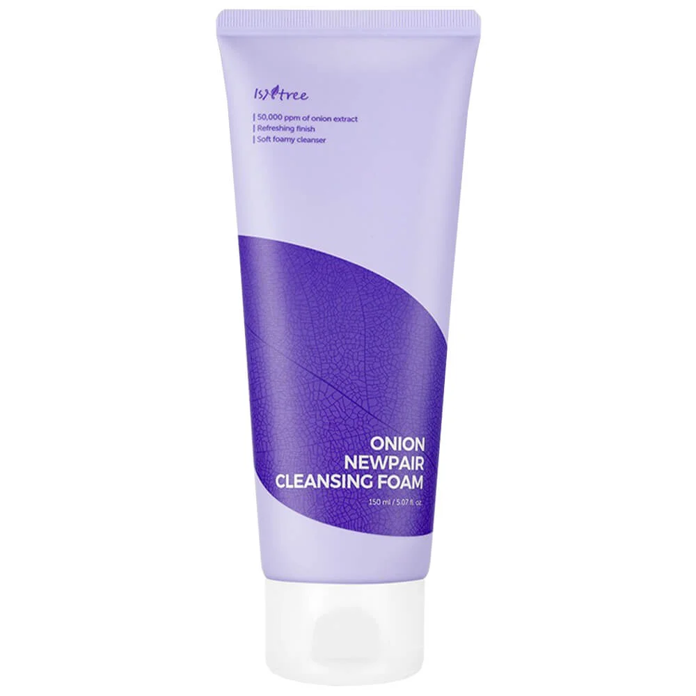 Очищающая пенка для проблемной кожи с красным луком IsNtree Onion Newpair Cleansing Foam