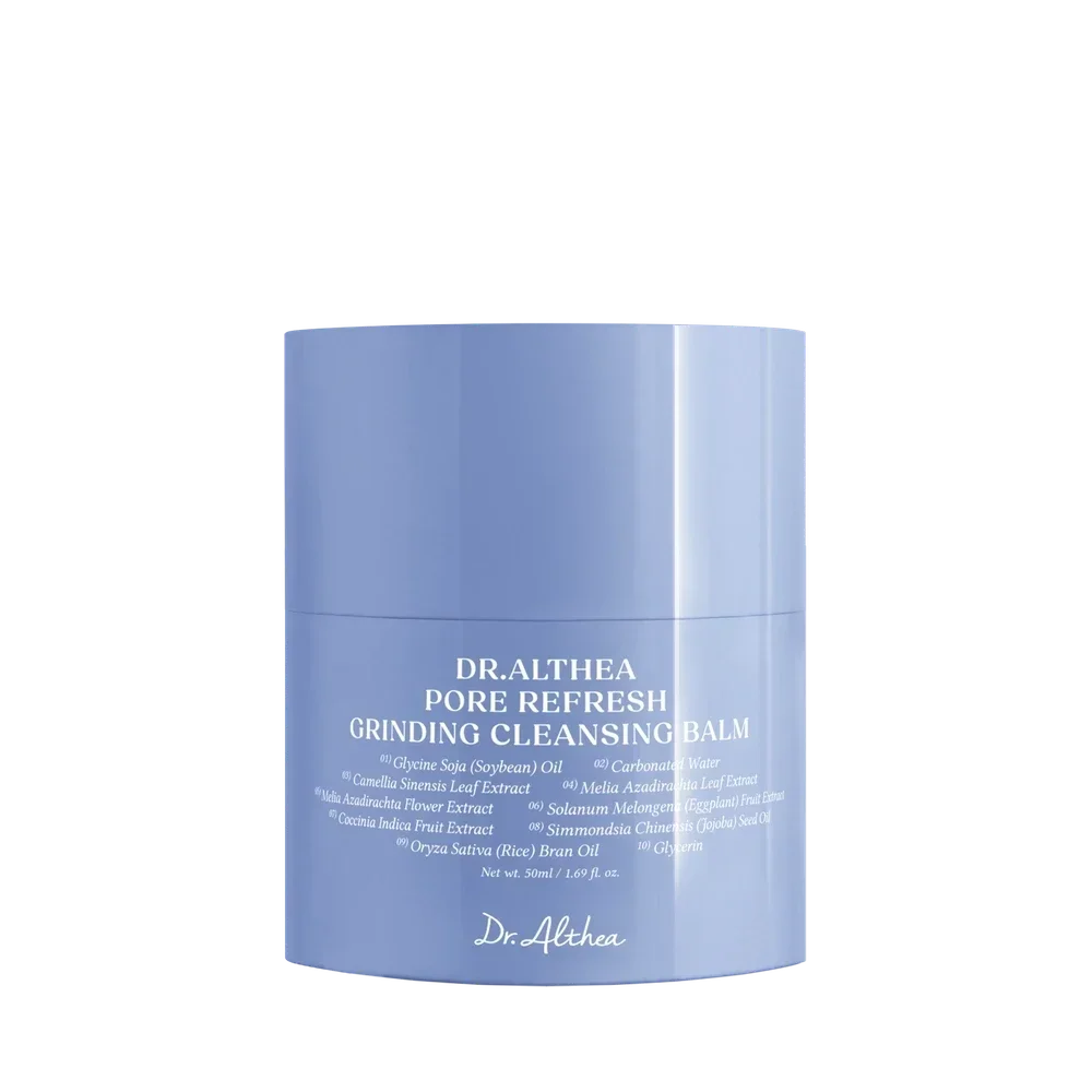 Гидрофильный бальзам-щербет с азуленом и рисом, Pore Refresh Grinding Cleansing Balm 50ml 