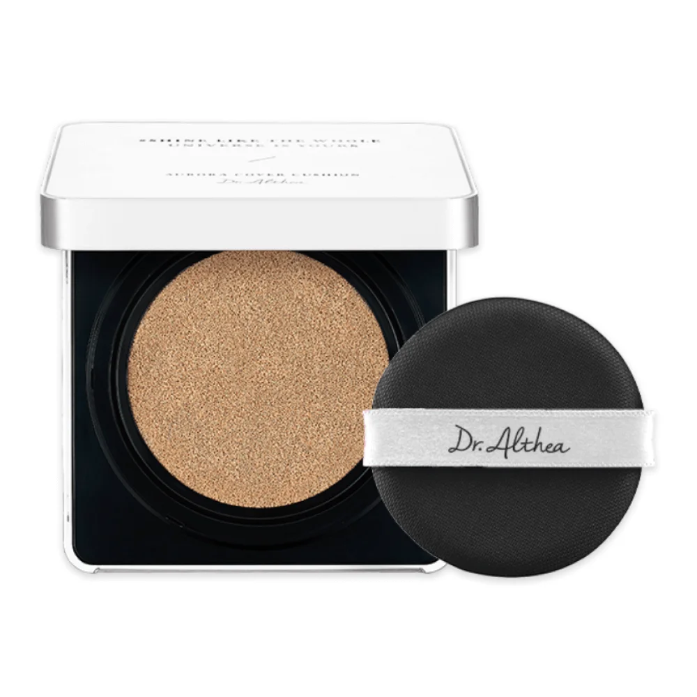 Тональный кушон со сменным блоком Dr. Althea Aurora Cover Cushion SPF50+ PA +++ тон 23