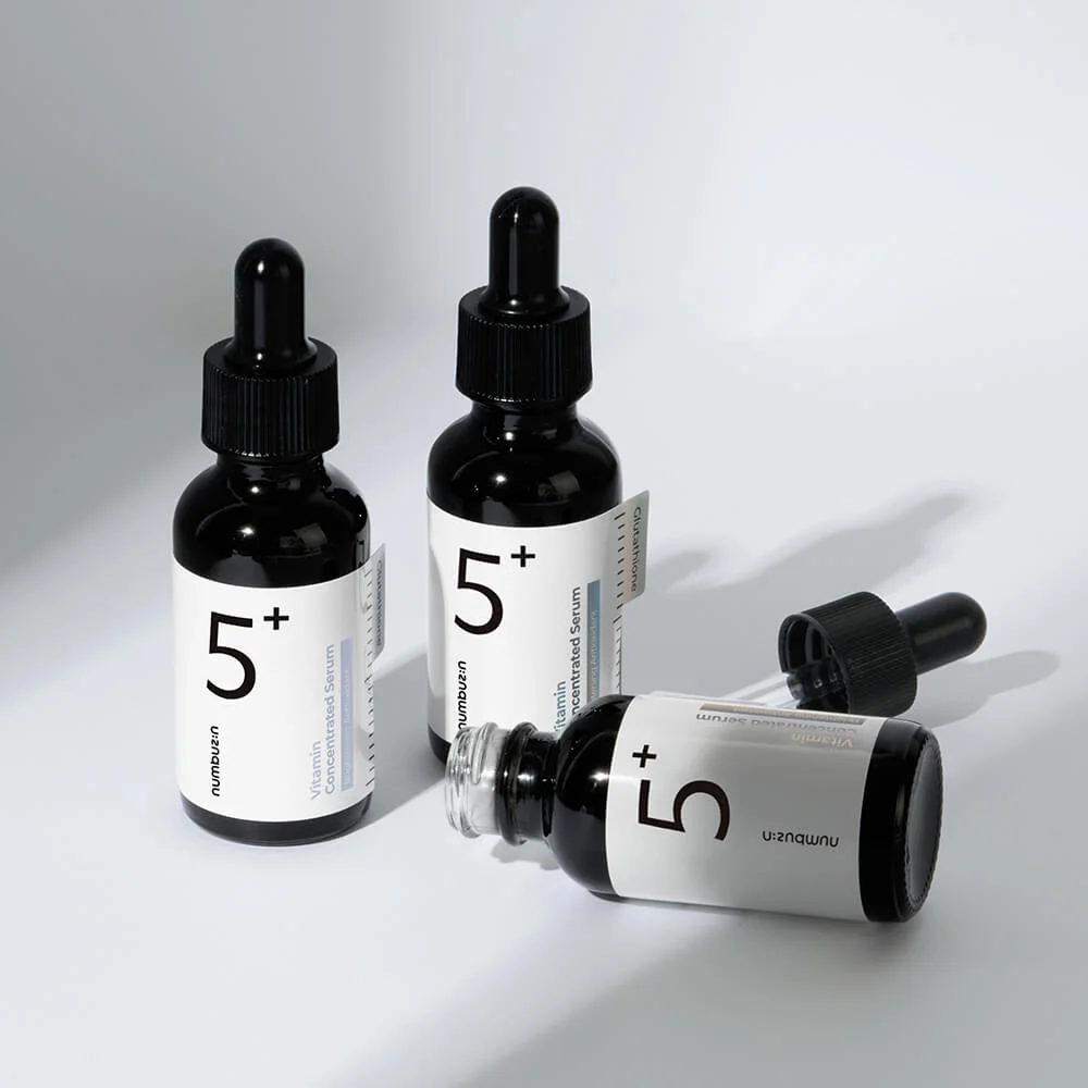 Осветляющая витаминная сыворотка с глутатионом numbuzin No.5 Vitamin Concentrated Serum