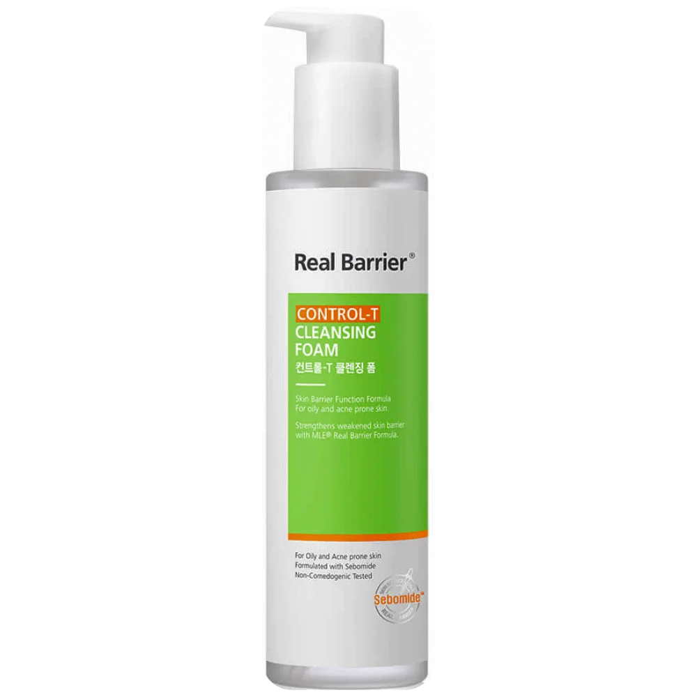 Очищающий гель-пенка для проблемной кожи Real Barrier Control-T Cleansing Foam