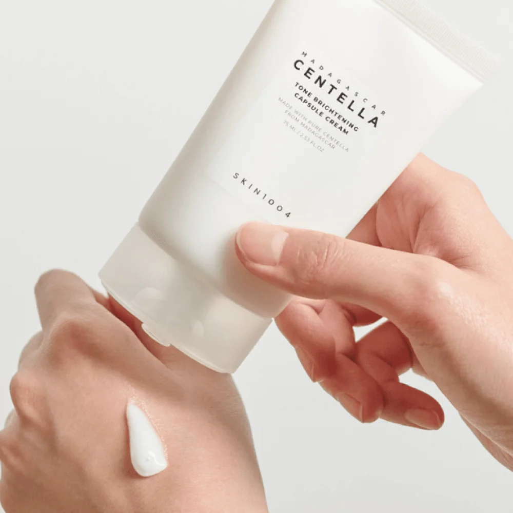 Капсульный осветляющий крем с центеллой SKIN1004 Madagascar Centella Tone Brightening Capsule Cream