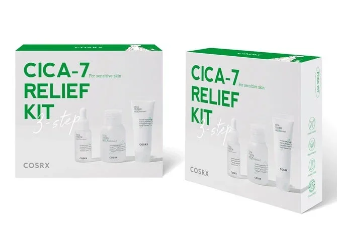 Набор для чувствительной кожи COSRX Cica-7 Relief Kit