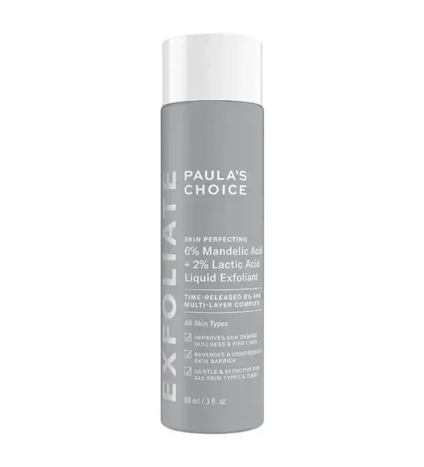Эксфолиант с 6% миндальной кислоты и 2% молочной кислоты / 6% Mandelic Acid + 2% Lactic Acid Liquid Exfoliant