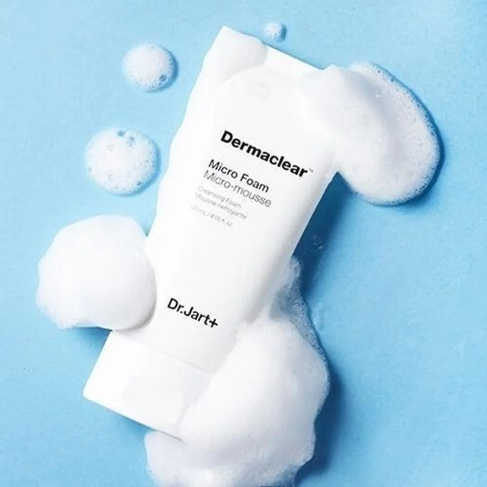 Мягкая пенка для умывания с био-водой Dr.Jart+ Dermaclear Micro Foam Micro-Mousse Cleansing Foam