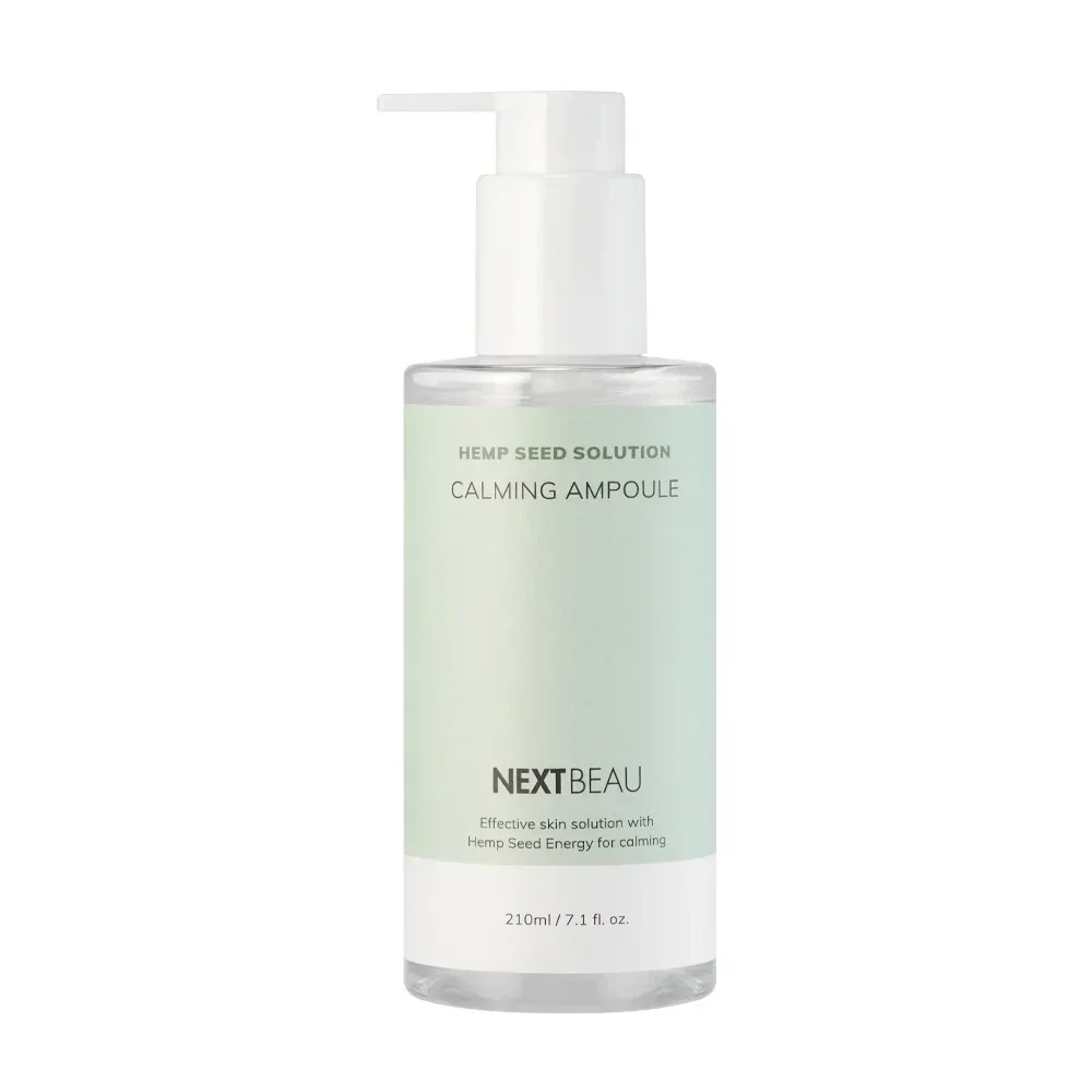 Успокаивающая сыворотка для лица с маслом конопляного семени Nextbeau Hemp seed Calming Ampoule / 210 мл