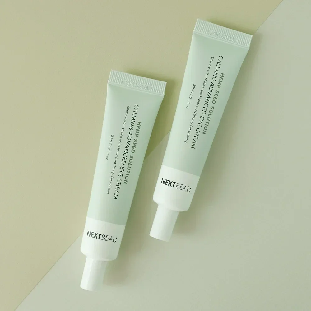 Крем для кожи вокруг глаз с конопляным маслом Nextbeau Hemp seed solution Calming Eye Cream / 30 мл
