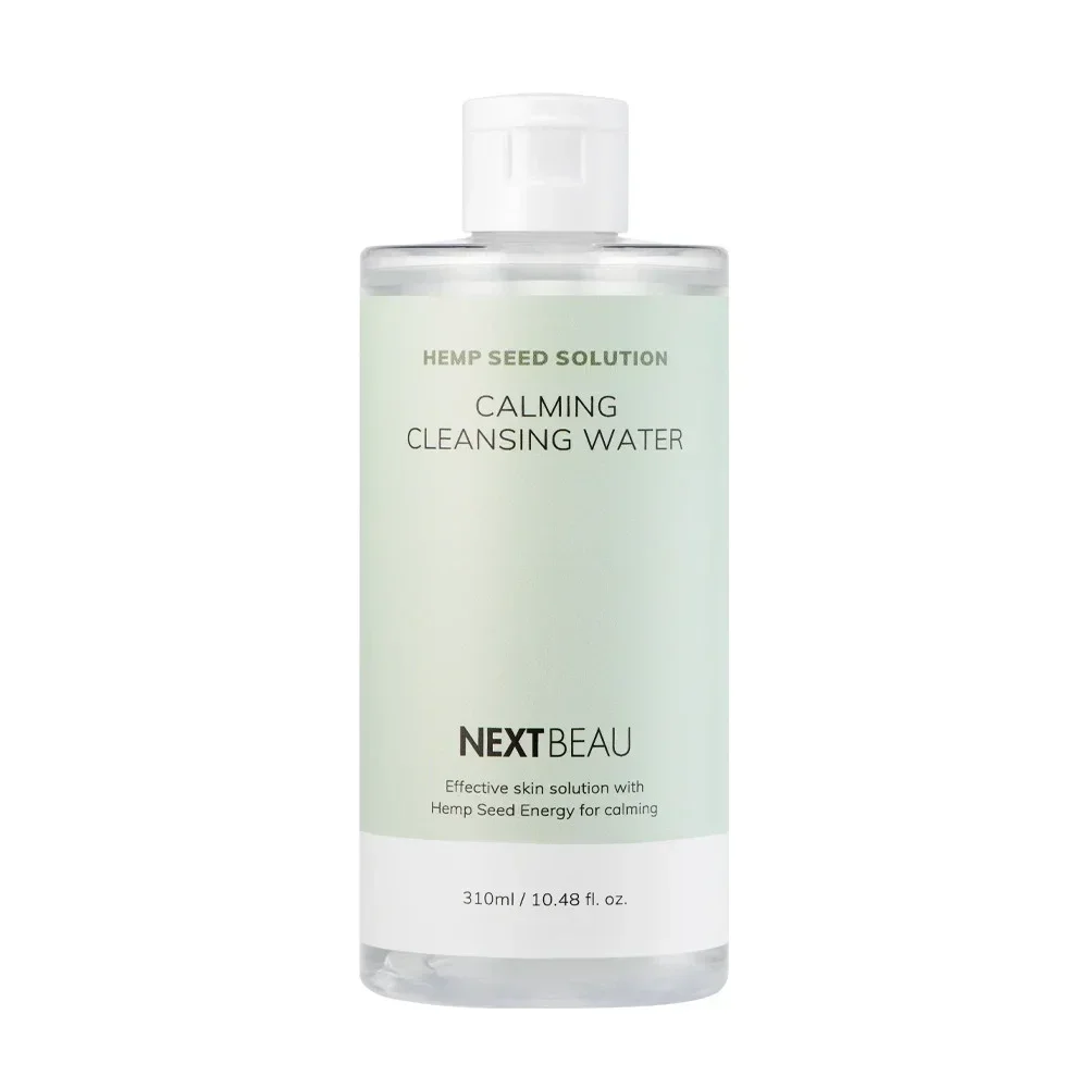 Мицеллярная вода с конопляным маслом Nextbeau Hemp seed solution Calming Cleansing Water / 310 мл