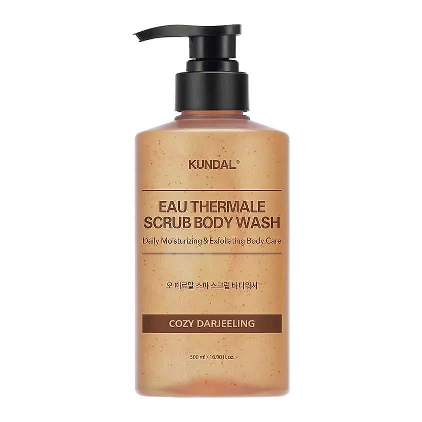 Скраб для тела Дарджилинг KUNDAL Eau Thermale Cozy Darjeeling Scrub Body Wash, 500 мл