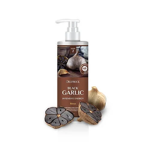 Кондиционер для волос с экстрактом чёрного чеснока Deoproce Black Garlic Intensive Energy Rinse