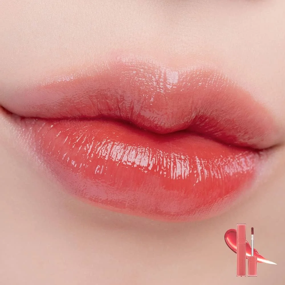 Глянцевый увлажняющий тинт для губ rom&nd Dewyful Water Tint