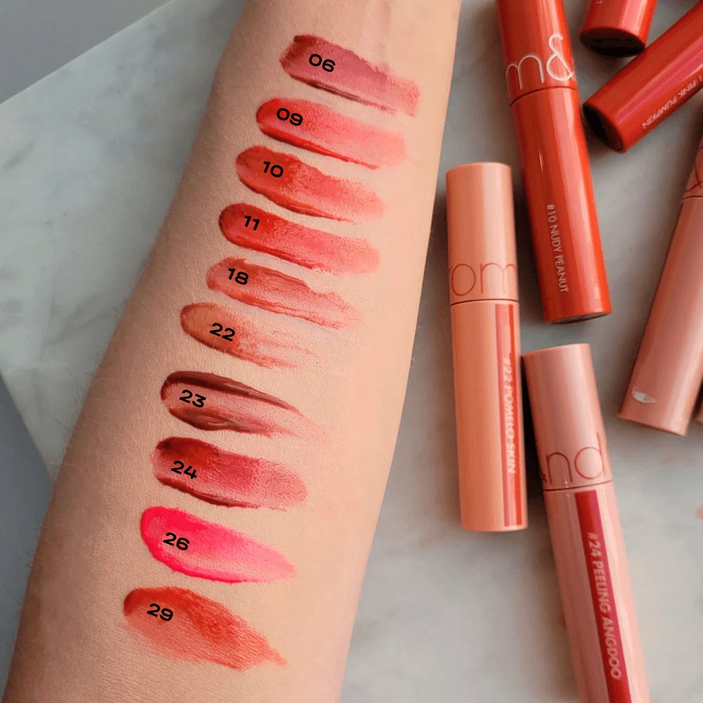 Стойкий глянцевый тинт для губ rom&nd Juicy Lasting Tint