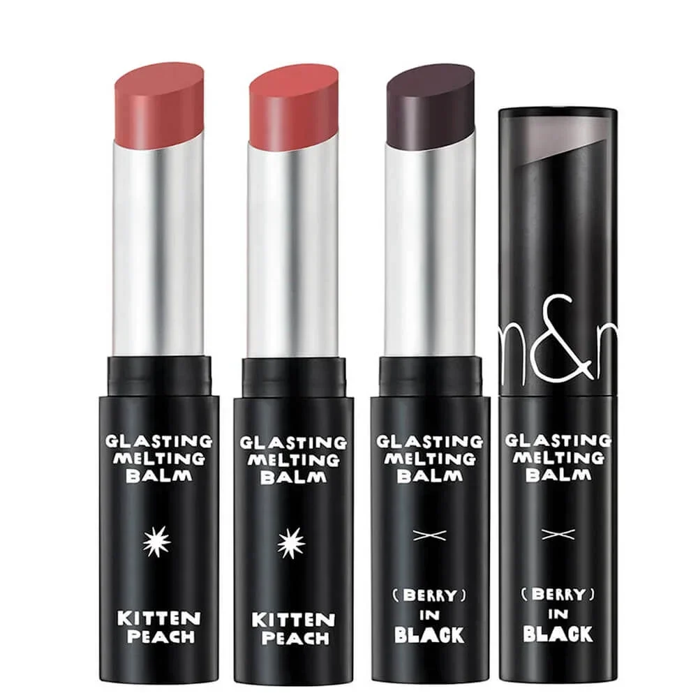 Лимитированный тающий бальзам для губ Rom&Nd X Inapsquare Glasting Melting Balm 16 Kitten Peach