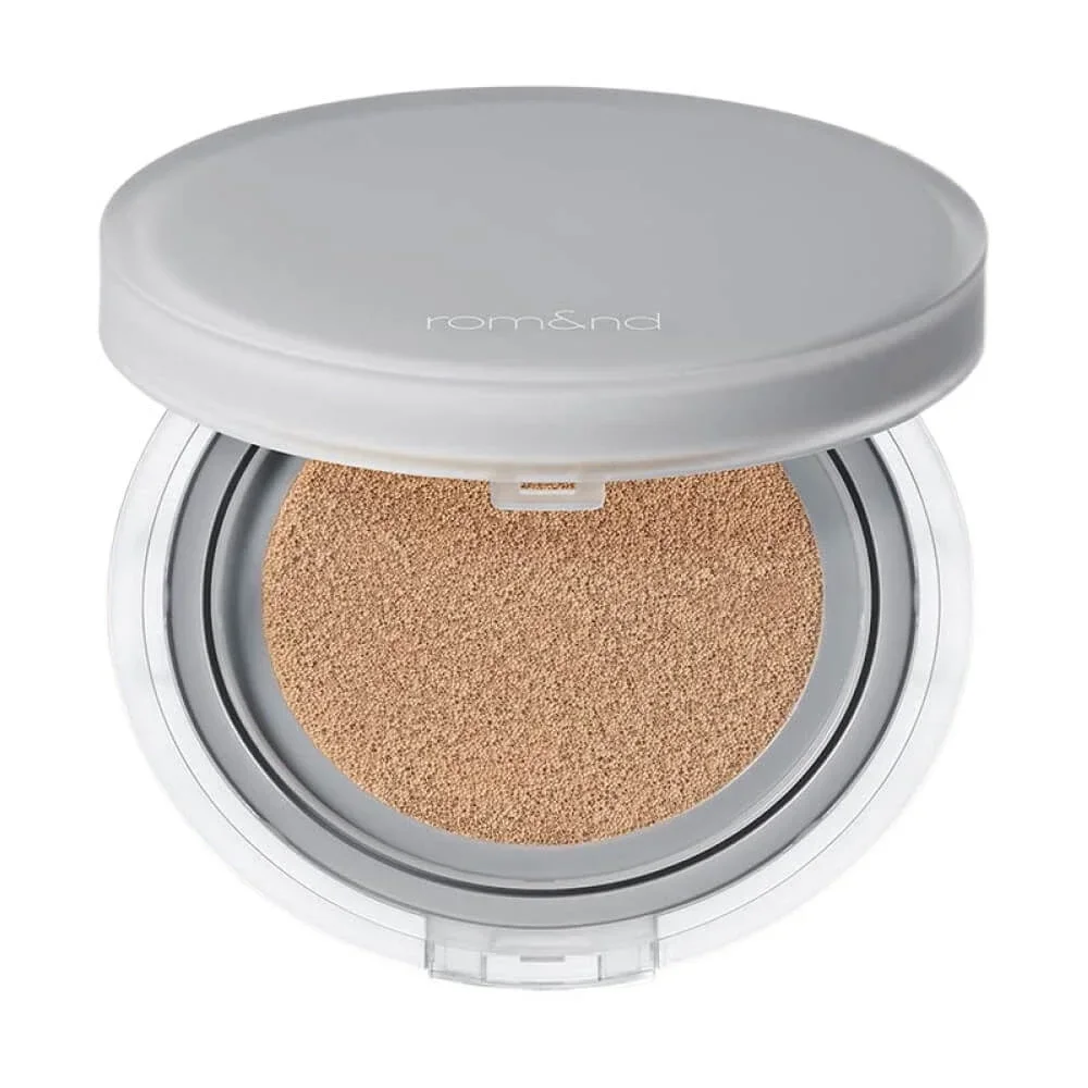 Стойкий тональный кушон с полуматовым финишем rom&nd Nu Zero Cushion SPF24 PA++ 04 Beige 23