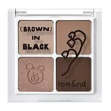 Палетка теней *rom&nd X INAPSQUARE* Better Than Eyes Buckwheat Flower In Black B01