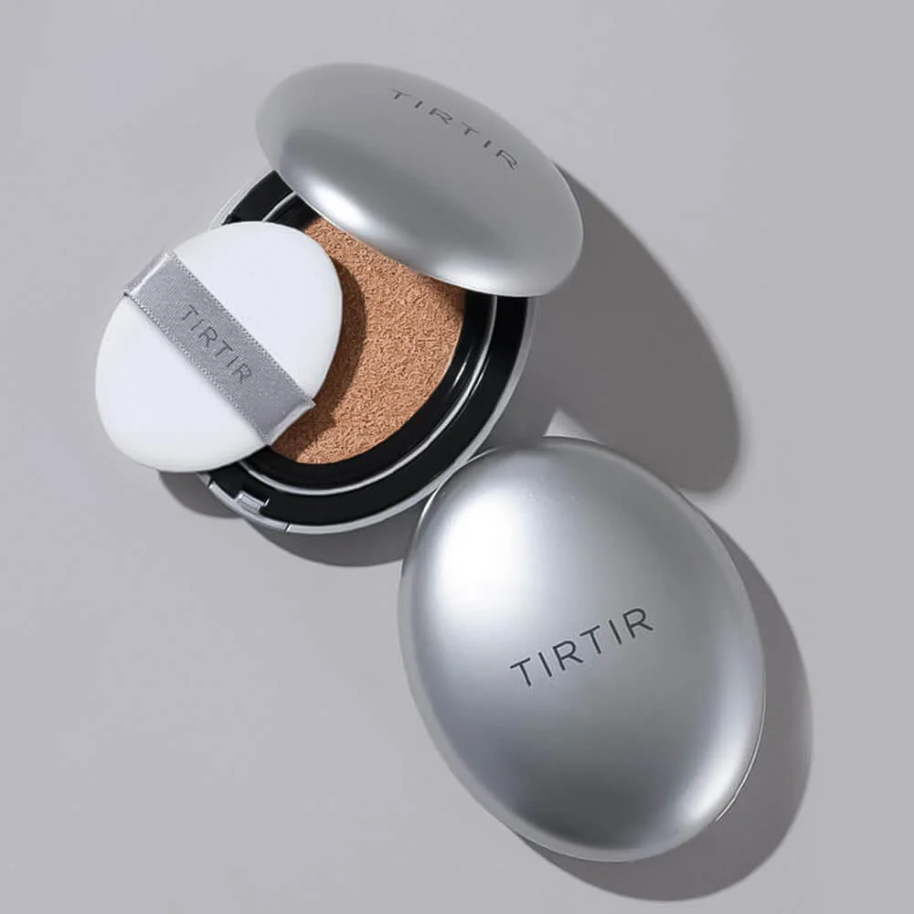 Лёгкий кушон с сияющим финишем TIRTIR Mask Fit Aura Cushion 