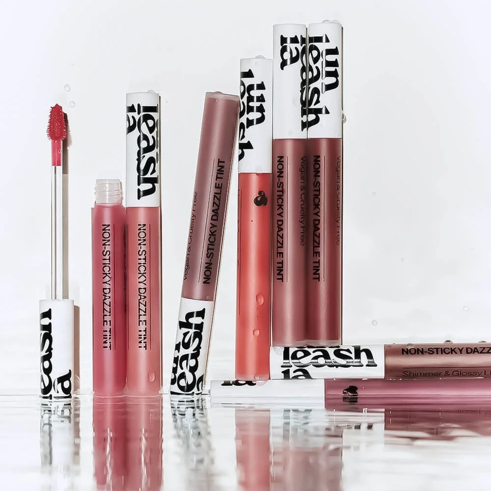 Нелипкий мерцающий тинт для губ Unleashia Non-Sticky Dazzle Tint 01