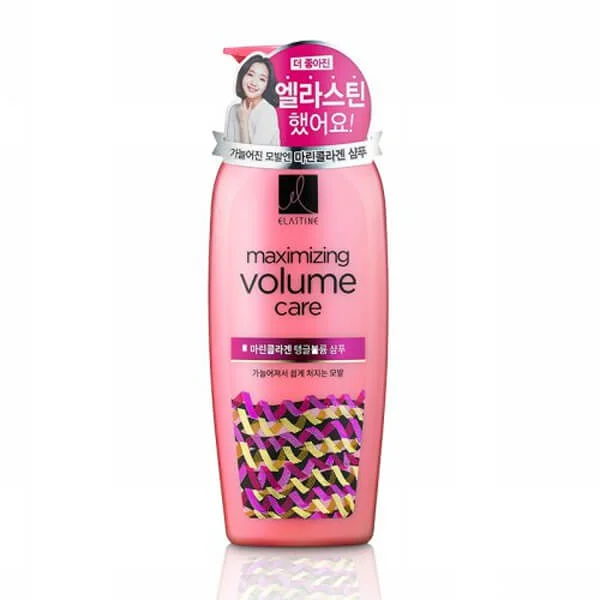 Шампунь для объёма с морским коллагеном Elastine Maxizing Volume Care Marine Collagen Tangle Volume Shampoo