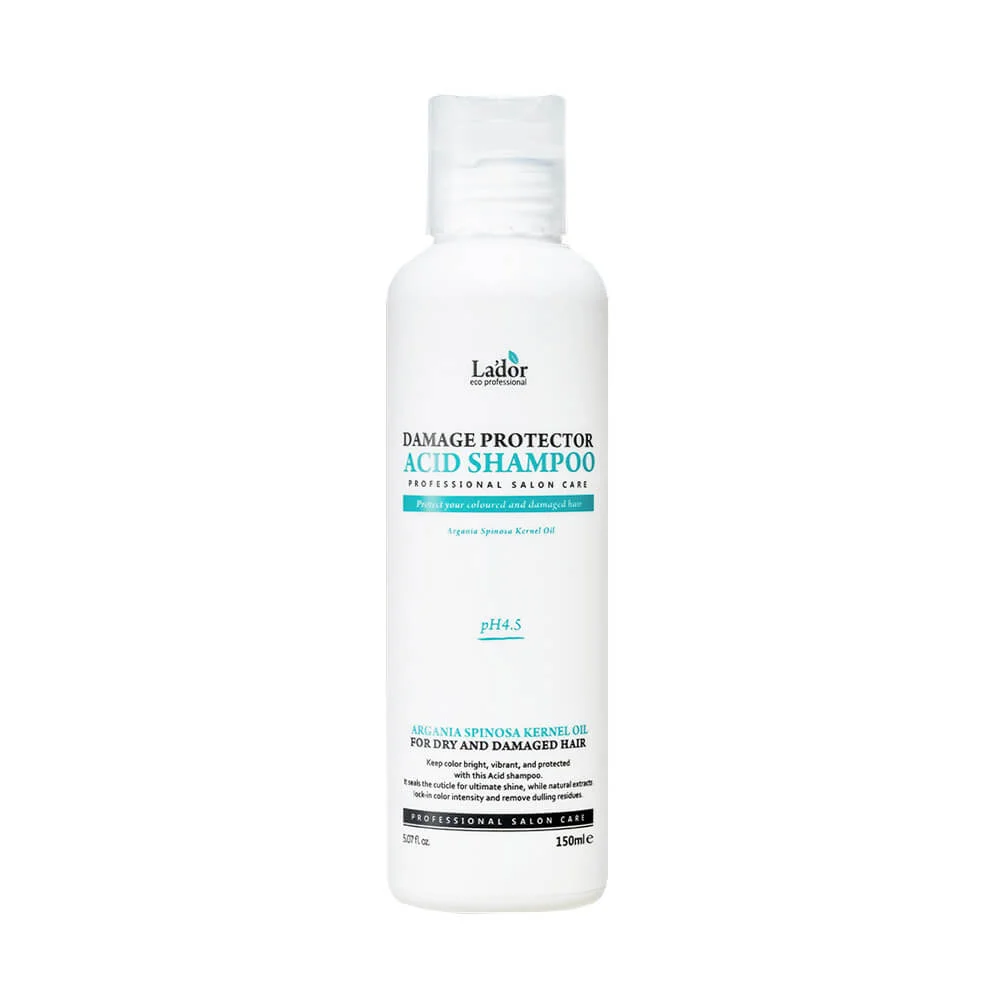 Защитный шампунь для поврежденных волос Lador Damaged Protector Acid Shampoo 150 мл