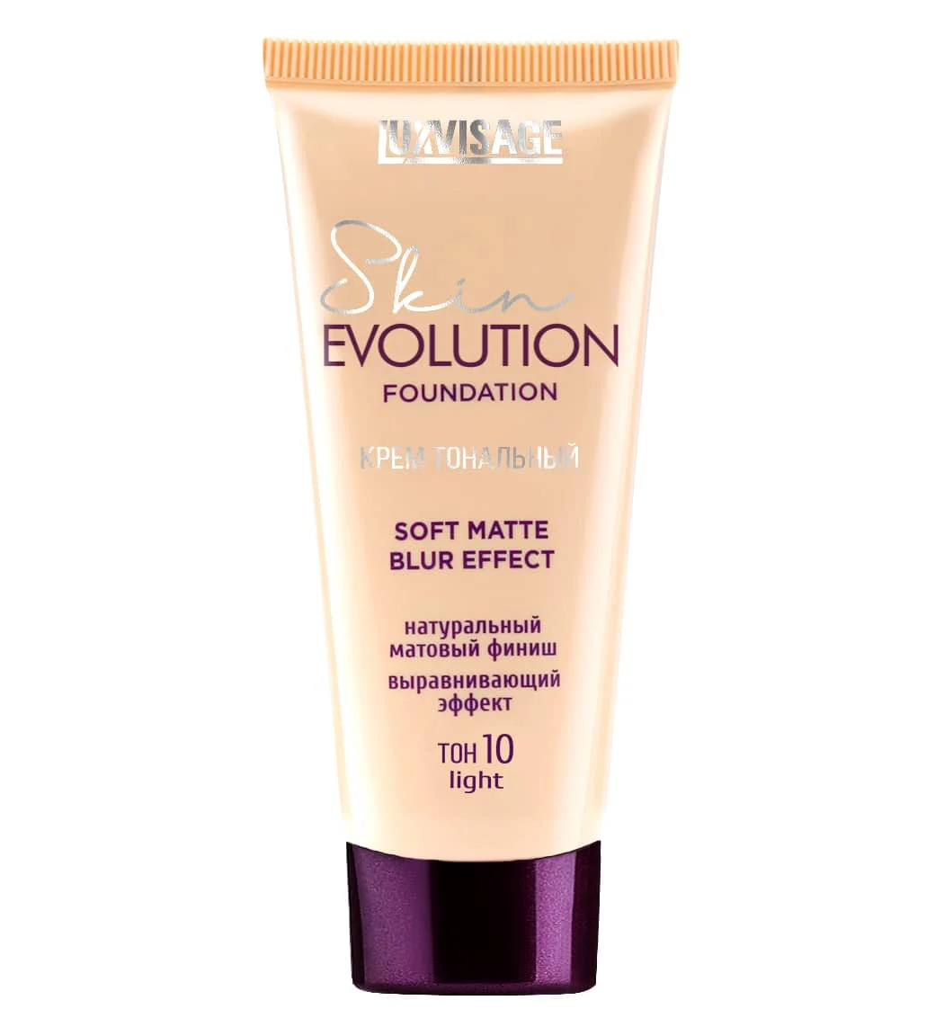Тональный крем для лица LUXVISAGE Skin evolution soft matte blur effect