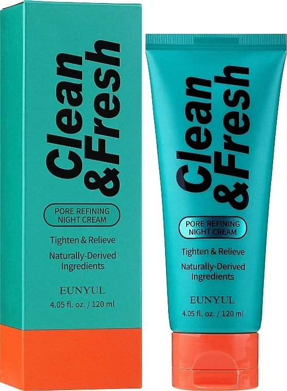 EUNYUL крем Clean and Fresh Night Pore Refining для лица