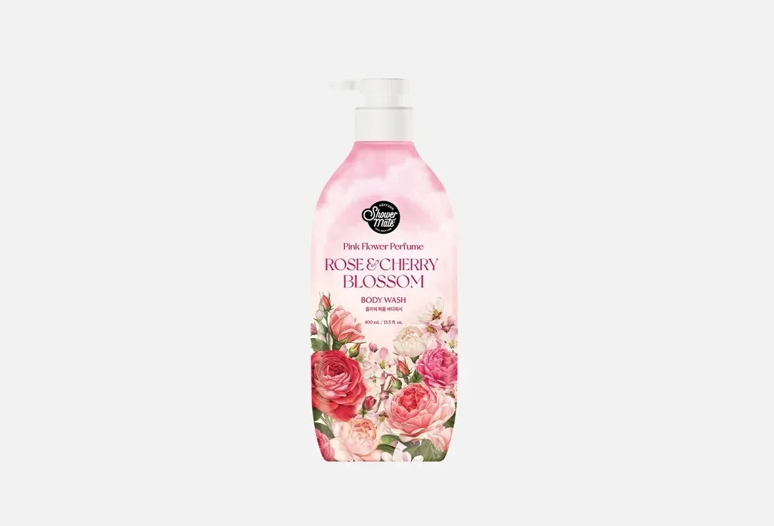 Гель для душа Shower Mate Flower Perfume ROSE & CHERRY BLOSSOM