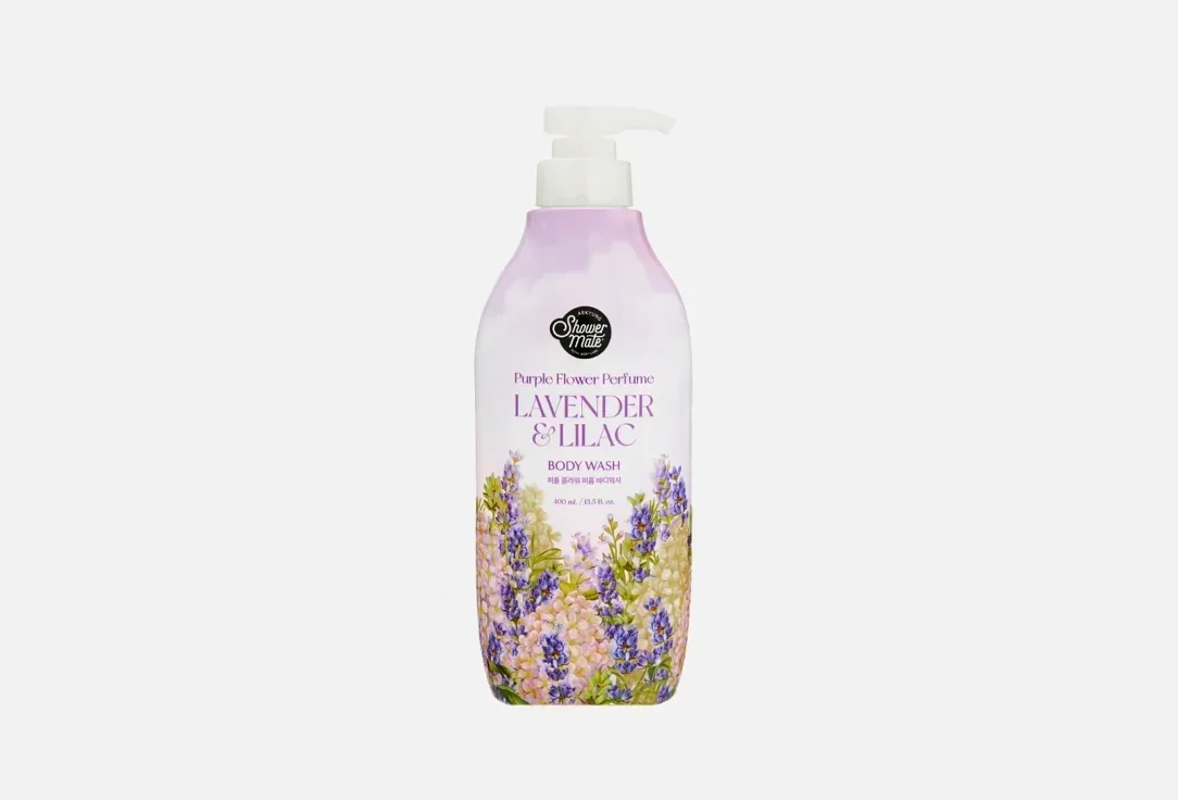 Гель для душа Shower Mate Flower Perfume LAVENDER & LILAC