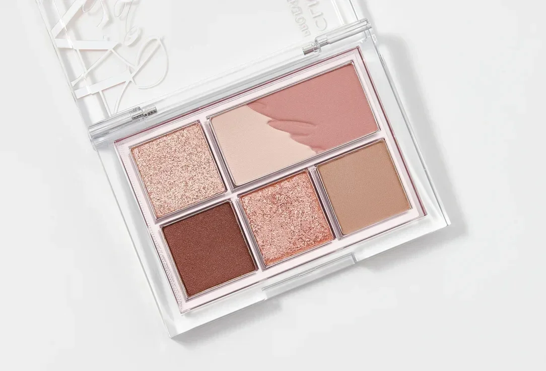 Мини-палетка теней для век Clio Pro Eye Pallete mini 02 Rosy Haze