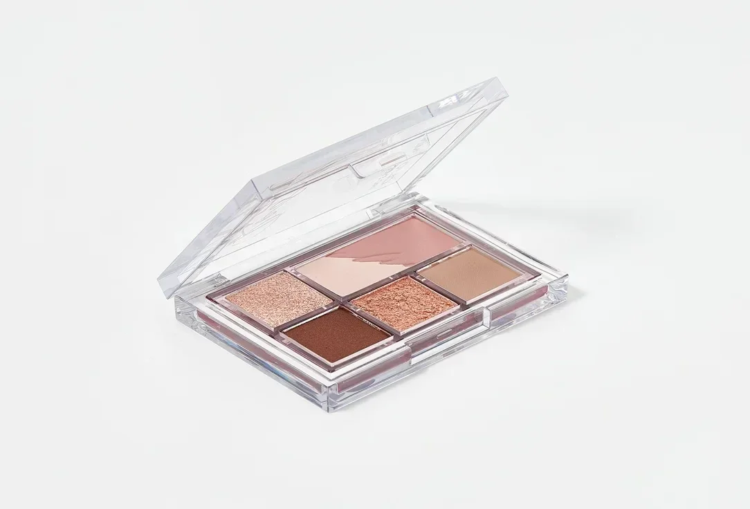 Мини-палетка теней для век Clio Pro Eye Pallete mini 02 Rosy Haze