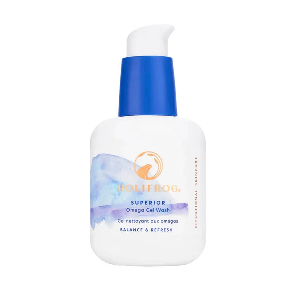 Очищающий гель с сахаромицетами для жирной кожи HoliFrog Superior Omega Nutritive Gel Wash 150 мл