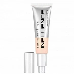 Увлажняющий тональный крем для лица INFLUENCE beauty Skinnovation Hydra Hydrating Foundation 01 бело-бежевый