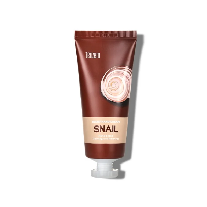 TENZERO RELIEF HAND CREAM - SNAIL Успокаивающий крем для рук с муцином улитки