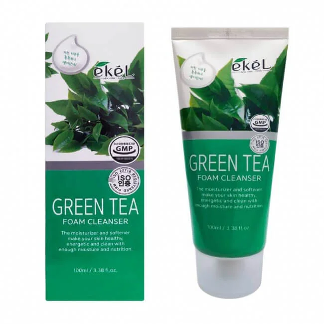 Ekel Пенка для умывания «Зеленый чай» Green Tea Foam Cleanser